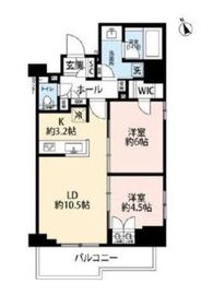 プレール・ドゥーク王子 15階 間取り図