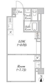 ルミーク北千住 105 間取り図