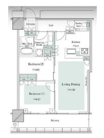 THE TOWER JUJO (ザ・タワー十条) 21階 間取り図