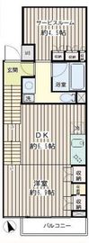 FLEG自由が丘EL 104 間取り図