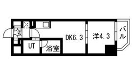 TRADIS両国Ⅲ 302 間取り図