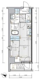 ミライズ横濱SOUTHレジデンス 901 間取り図