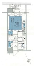 シティタワー新宿 9階 間取り図