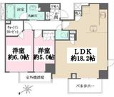 オープンレジデンシア代々木公園 4階 間取り図