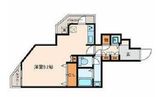クレスト本郷 1101 間取り図