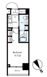 アクサス池袋レジデンス 7階 間取り図