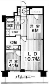 クリオ美術館通り弐番館 5階 間取り図