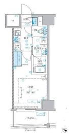 ベルシード横濱大通り公園 11階 間取り図