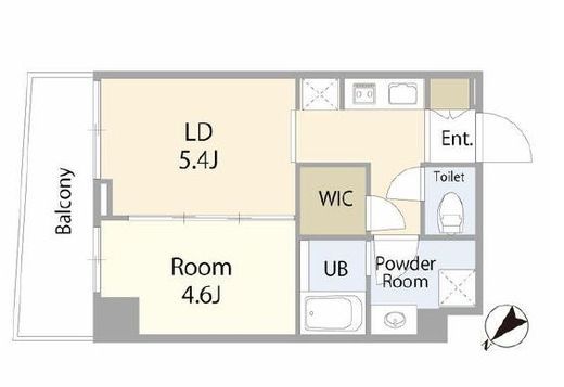 ecume川崎 (エキューム川崎) 706 間取り図