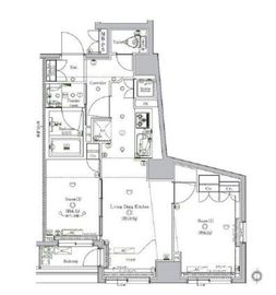 アルテシモヴェルデ 2階 間取り図