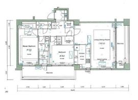 パークコート元麻布ヒルトップレジデンス 4階 間取り図