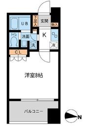 サンフル押上1 201 間取り図