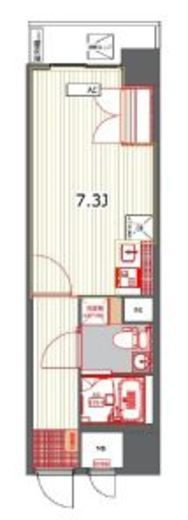 ザ・レジデンス横浜サウス 408 間取り図