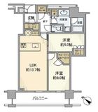 ブリリアザ・タワー東京八重洲アベニュー 3階 間取り図