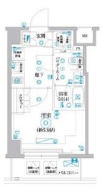 セジョリ横浜鶴見Ⅲ 802 間取り図