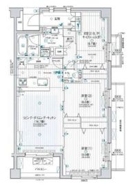 パレステージ山手石川町 5階 間取り図