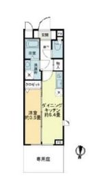 クラリティア池上 101 間取り図