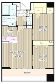 クレアールフレスカ 902 間取り図