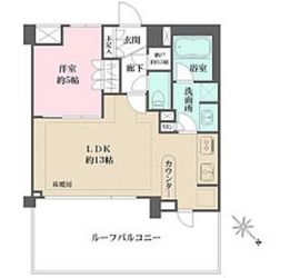 小石川ザ・レジデンスイーストスクエア 5階 間取り図