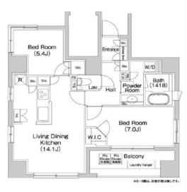 コンフォリア本駒込 901 間取り図