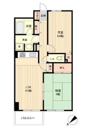 ガーデンシティ金沢文庫 306 間取り図