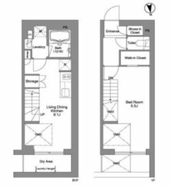 コンフォリア戸越公園 111 間取り図