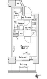 プラウドフラット王子神谷 204 間取り図