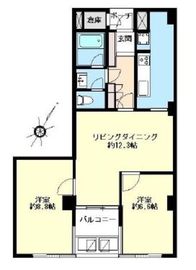 ニューライフ一番町 6階 間取り図