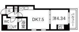 TRADIS大塚 204 間取り図