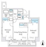 クラリティア板橋本町 501 間取り図