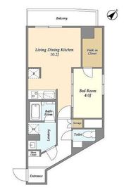 グランカーサ西葛西 503 間取り図