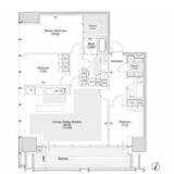東京ガーデンテラス紀尾井町 住宅棟 7階 間取り図