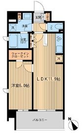 BLESS上池袋 (ブレス上池袋) 401 間取り図