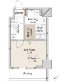 SPコート尾久ノース 502 間取り図