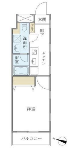 グランデュオ駒沢2 301 間取り図