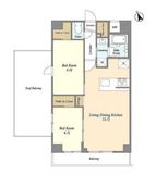 La Douceur志茂 (ラドゥセール志茂) 801 間取り図