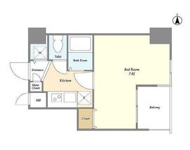 ガーラプレイス錦糸町 4階 間取り図