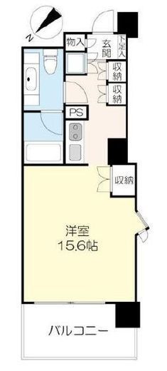 朝日上野マンション 3階 間取り図