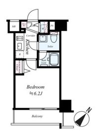 SYNEX横濱阪東橋Ⅱ(シーネクス横濱阪東橋Ⅱ) 6階 間取り図