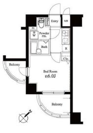 ハーモニーレジデンス横浜 4階 間取り図