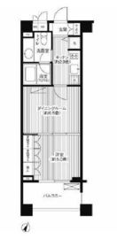 グランハイツ代々木 409 間取り図