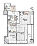 パークタワー渋谷本町 11階 間取り図