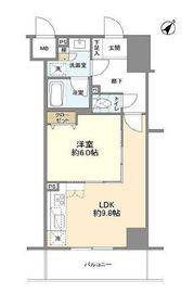 フェリズ横浜関内 5階 間取り図