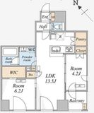 THE MAYFAIR 902 間取り図