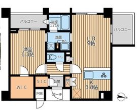CITY SPIRE池上 (シティスパイア池上) 201 間取り図