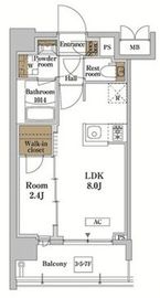 RJRプレシア蒲田 316 間取り図