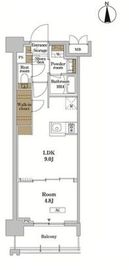 RJRプレシア蒲田 504 間取り図