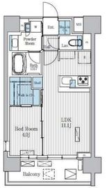 Terra蚕糸の森 401 間取り図