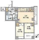 セルアージュ横濱関内エリーゼ 5階 間取り図
