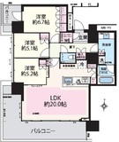 THE TOWER湘南辻堂 19階 間取り図